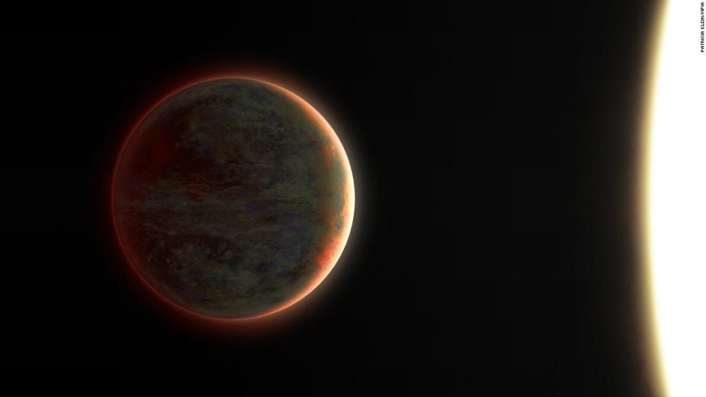 Gemas líquidas podem chover do céu neste exoplaneta quente