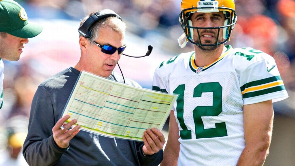 Green Bay Packers contrata Tom Clements favorito de Aaron Rodgers como treinador de QB