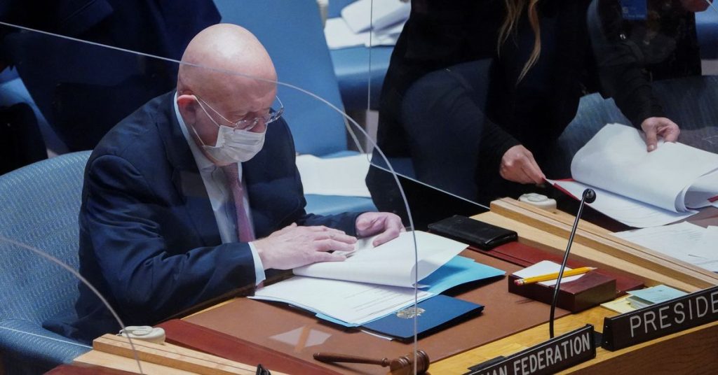 Rússia veta qualquer medida de segurança da ONU sobre a Ucrânia com abstenção da China