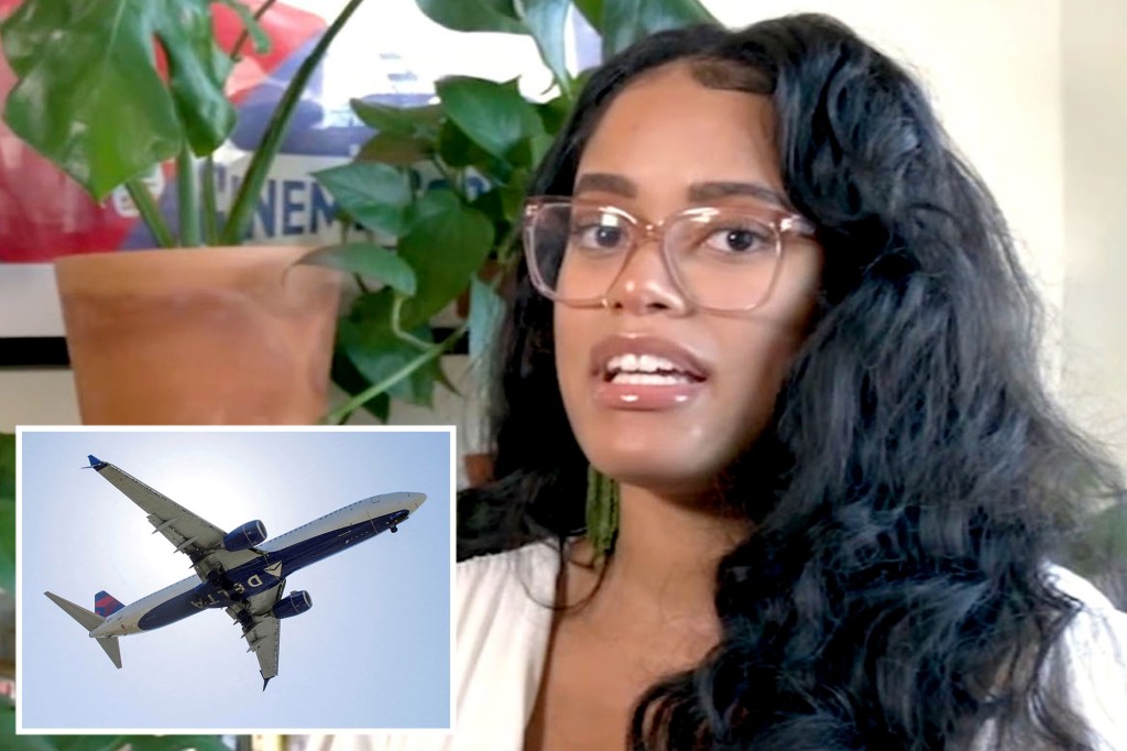 Mulher negra diz que Delta a moveu para a parte de trás do avião para passageiros brancos