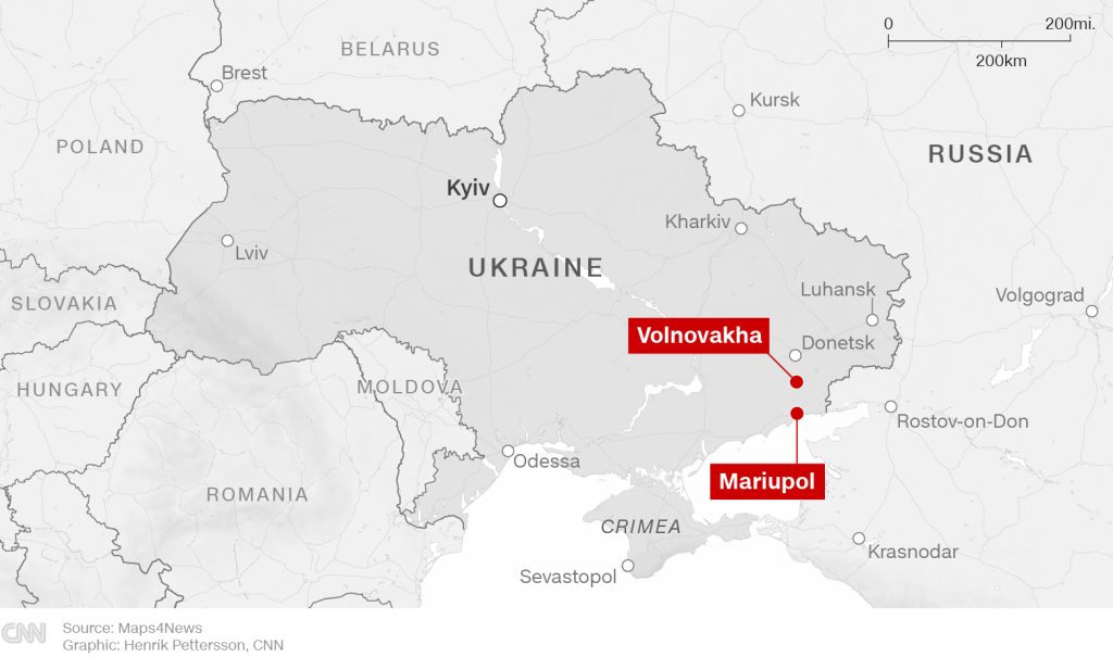 As autoridades ucranianas adiaram a evacuação de civis de Mariupol, acusando a Rússia de violar o acordo de cessação das hostilidades.