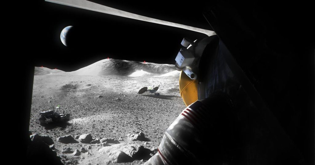 A NASA anunciou planos para desenvolver um segundo módulo lunar, juntamente com a espaçonave SpaceX