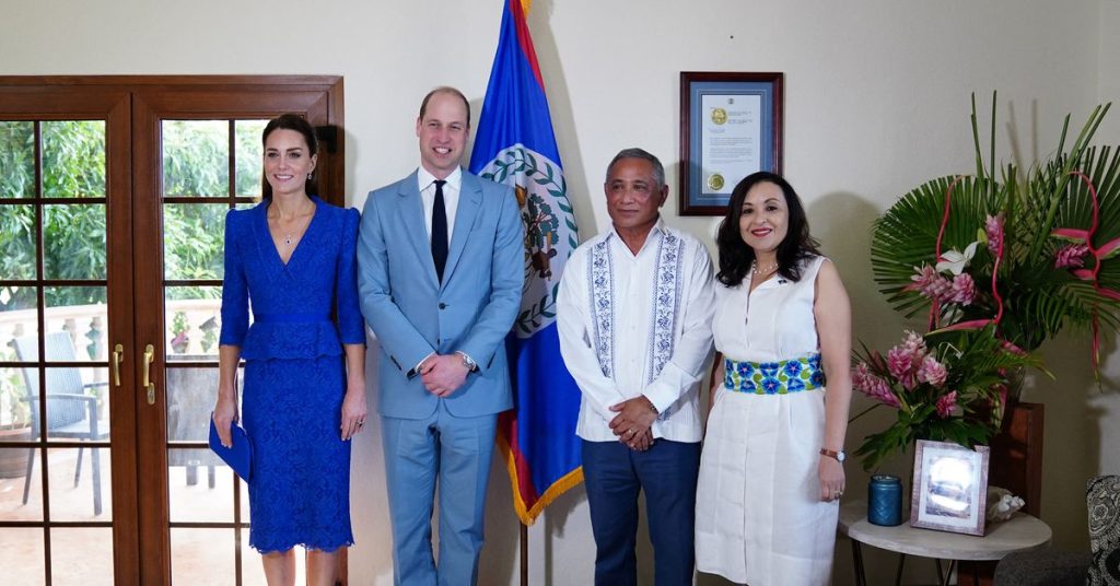 Casal real britânico embarca em turnê pelo Caribe após protesto em Belize
