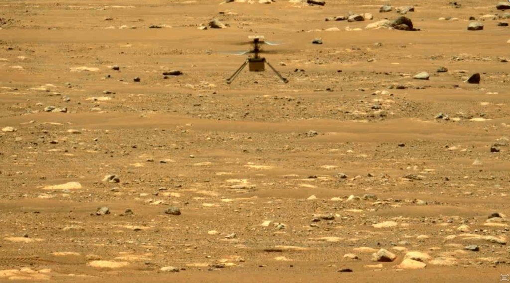 Helicóptero da NASA em Marte continuará a voar no Planeta Vermelho
