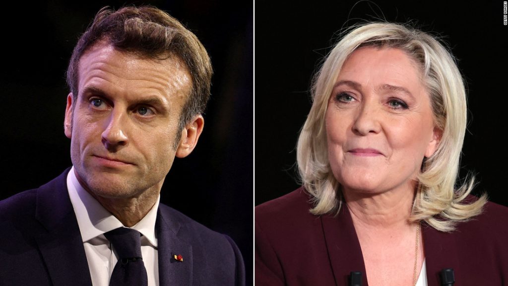 Eleições francesas: Emmanuel Macron e Marine Le Pen a caminho de avançar para o segundo turno, segundo dados