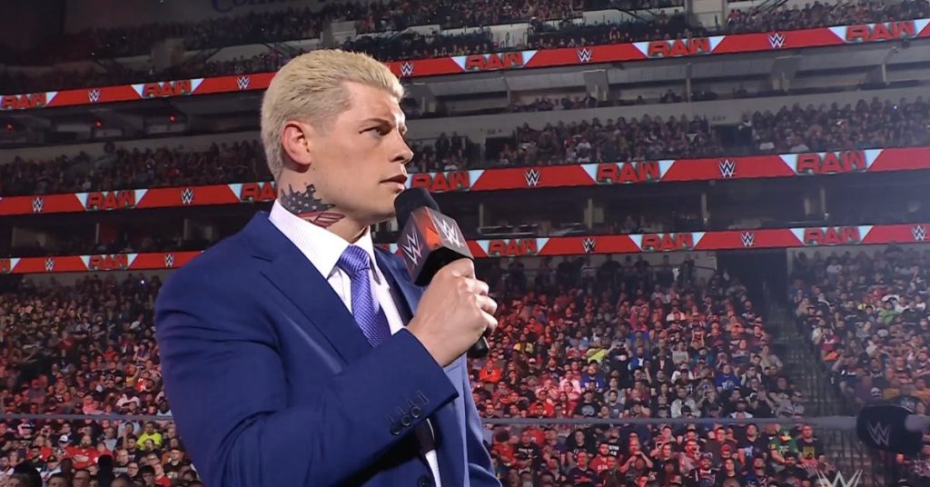 Cody Rhodes abre o Raw para estabelecer sua história na WWE - a caça ao título
