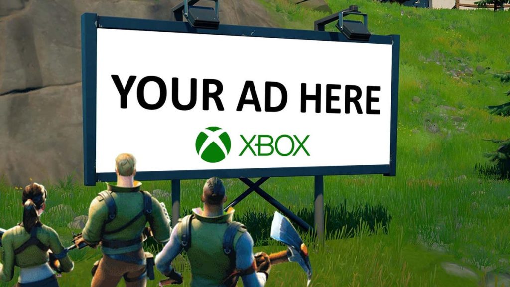 Microsoft cria nova tecnologia de publicidade do Xbox para jogos