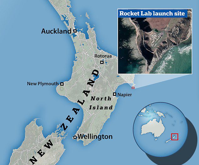 CAPSTONE será lançado no foguete Electron da Rocket Lab do Complexo de Lançamento 1 da empresa na Nova Zelândia
