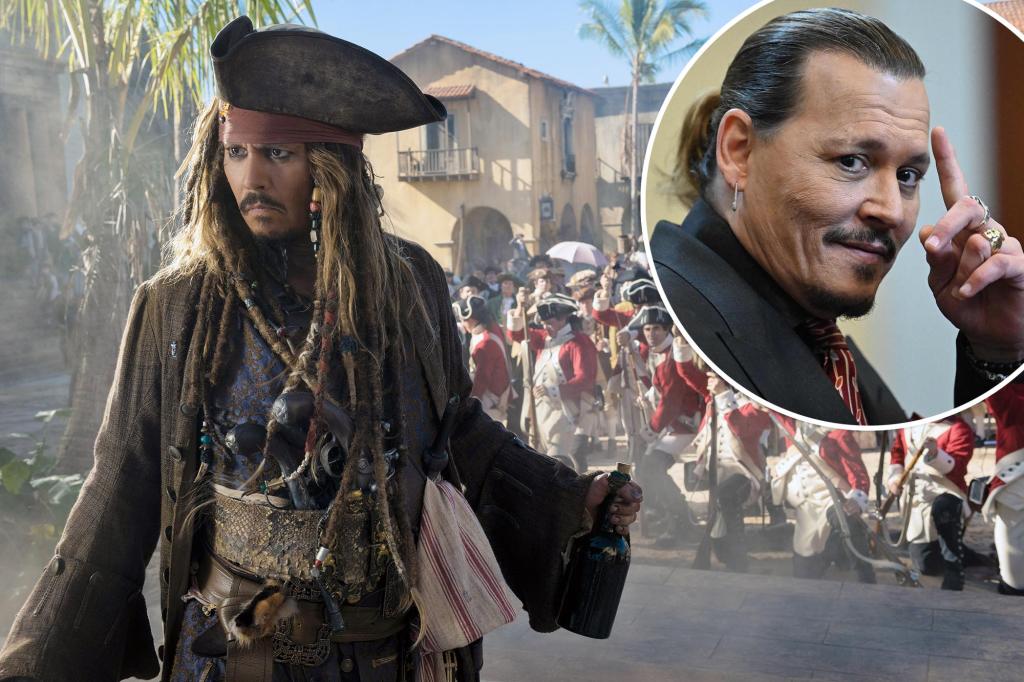 Johnny Depp reprisa papel de Pirates com acordo de US$ 301 milhões
