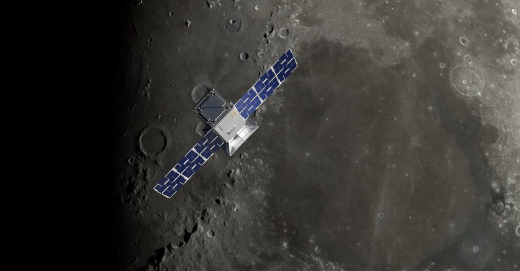NASA lança Capstone, o satélite cubo de 55 libras na Lua
