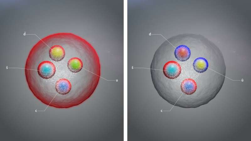 LHCb descobriu três novas partículas exóticas: um pentaquark e o primeiro par de tetraquarks