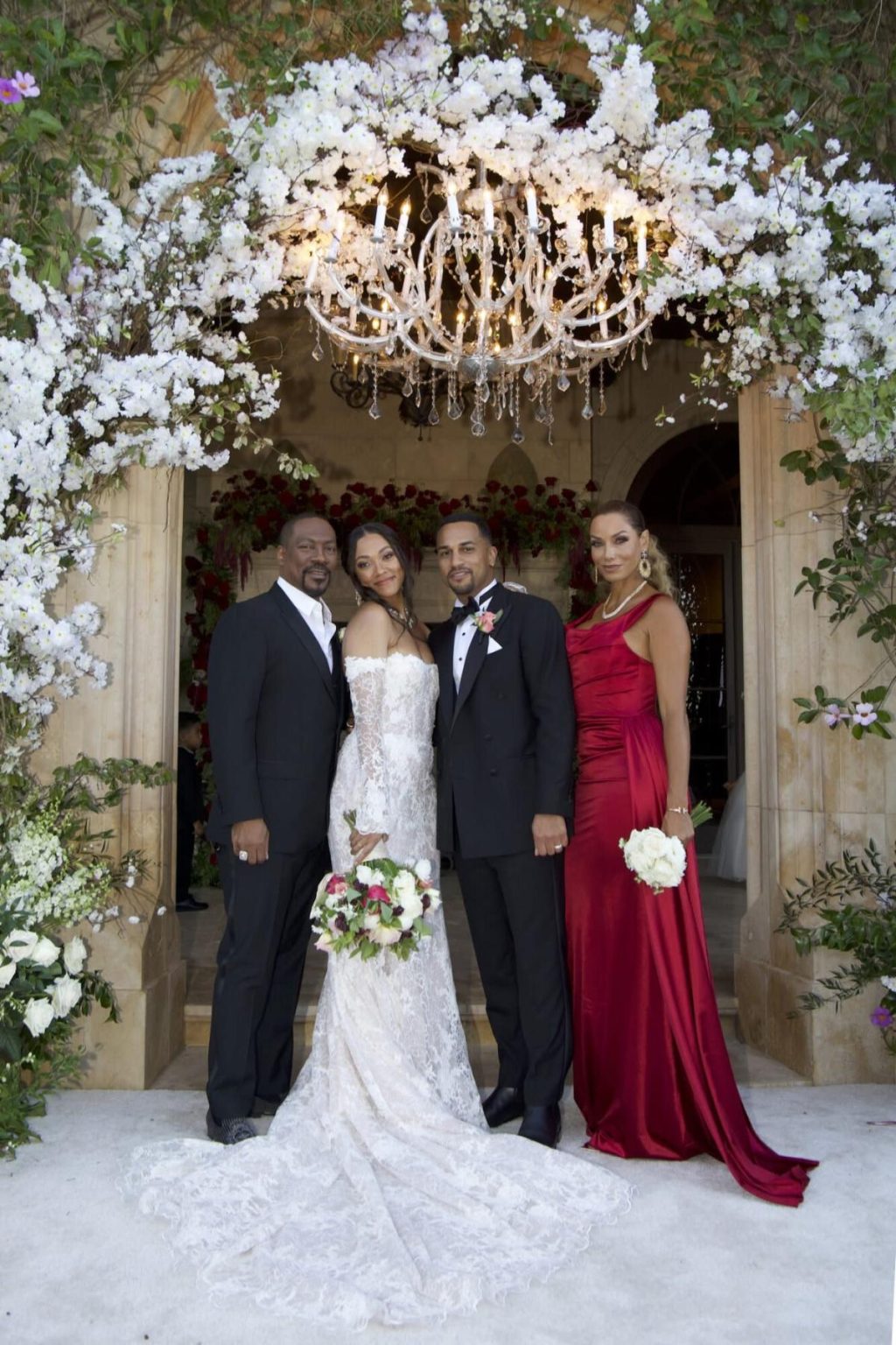 Bria, filha de Eddie Murphy, se casa com o noivo Michael Xavier em Beverly Hills