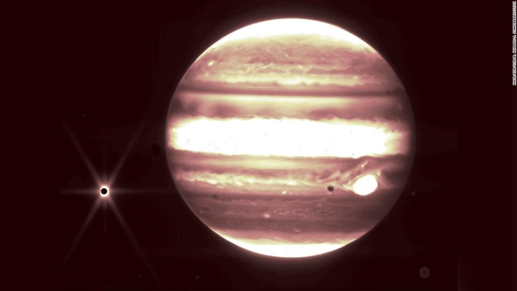 Novas imagens do telescópio Webb mostram Júpiter sob uma nova luz