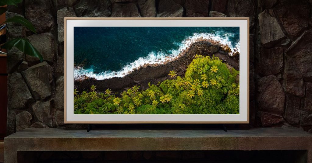 A nova TV The Frame inspirada na arte da Samsung está mais barata do que nunca