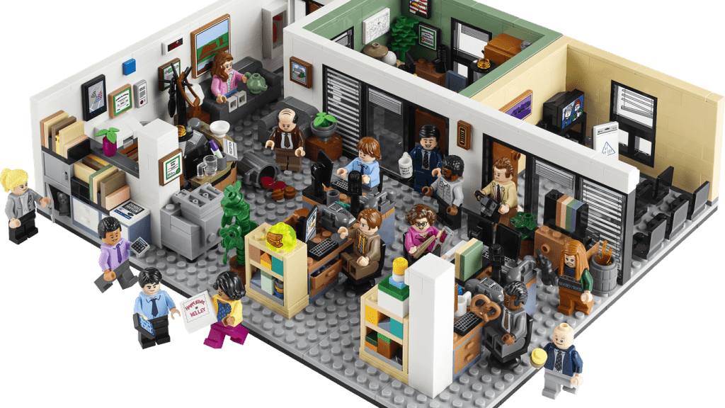 Lego recria a filial da Dunder Mifflin Scranton do escritório
