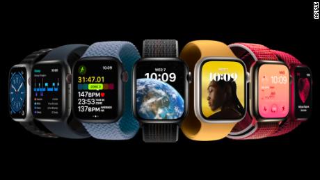 Apple Watch Série 8.