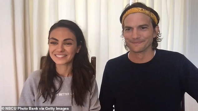 Mila Kunis revelou que ela e Ashton Kutcher não tiveram escolha a não ser ‘controlar’ suas preocupações com a saúde para 2019