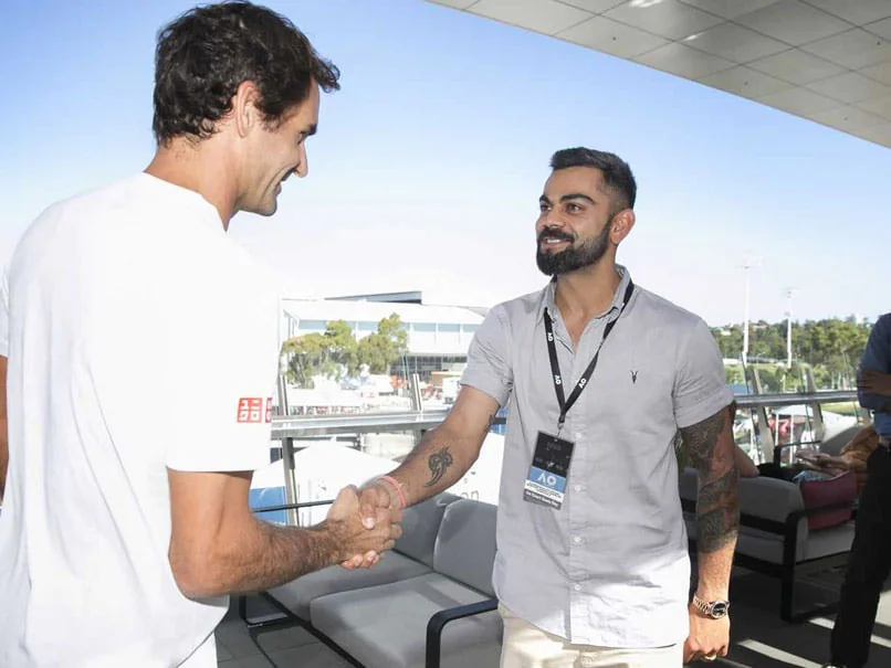 Roger Federer responde após mensagem privada de Virat Kohli para ele