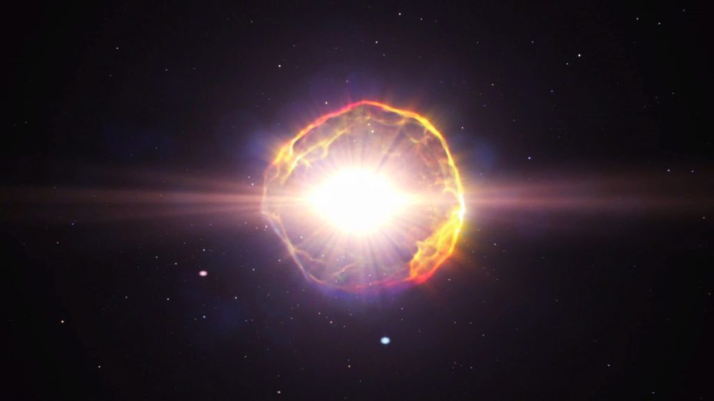 Uma explosão de supernova extraordinariamente massiva e poderosa no espaço descoberta por cientistas