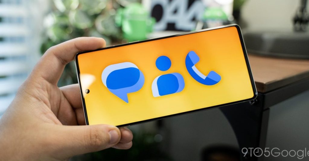 Novos ícones de aplicativos estão chegando ao Google Messages, Contacts and Phone