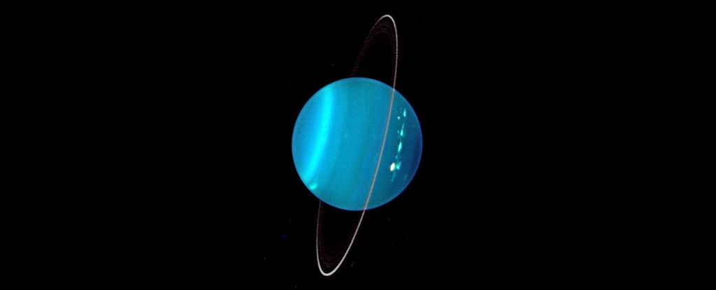Astrônomos acham que sabem a razão do eixo de Urano Kooky Off-Kilter: ScienceAlert