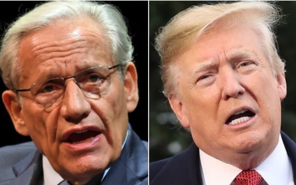 Trump afirma que fitas de áudio de Bob Woodward 'pertencem a mim'