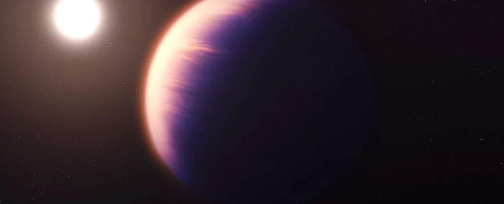 Acabamos de obter a visão mais detalhada da atmosfera de um exoplaneta ainda