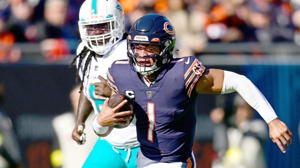 Dolphins vs Bears Points: Toa Tagoviloa venceu Justin Fields em partida histórica