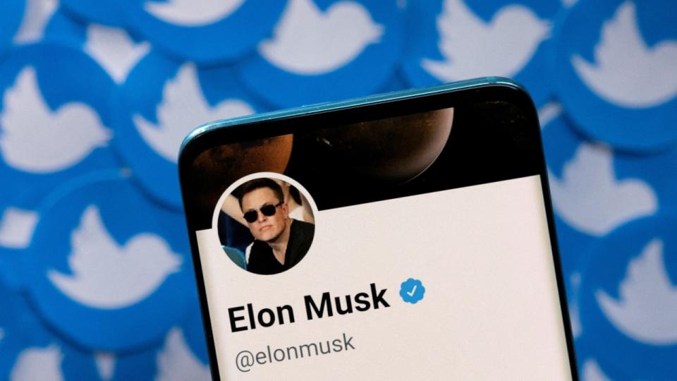 Perfil do Twitter de Elon Musk