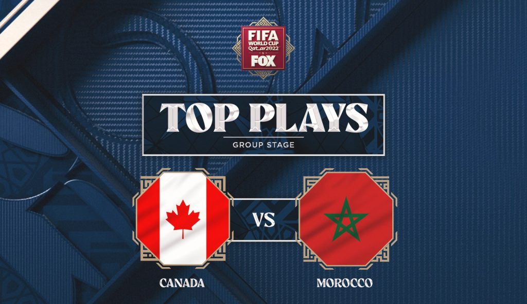 Atualizações ao vivo da Copa do Mundo de 2022: Marrocos lidera o Canadá no primeiro tempo