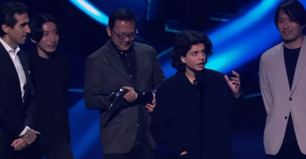 Who is the kid who interrupted the end of The Game Awards 2022 TGA game of the year GOTY speech Matan Even 15-year-old Jewish prankster shitposter joke